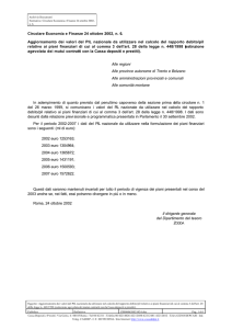 Circolare Economia e Finanze 24 ottobre 2002, n. 6