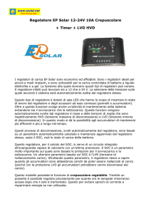 regolatori di carica