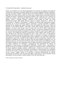 I Concerti del Conservatorio