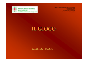 il gioco - Comune di Reggio Emilia