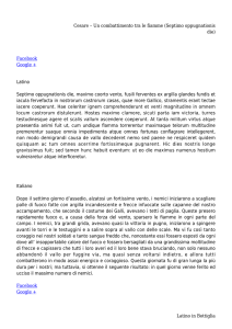 Cesare – Un combattimento tra le fiamme