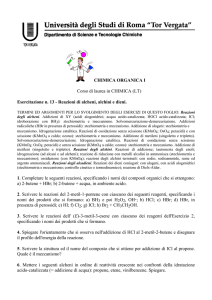 Esercitazione n. 13 - Macroarea di Scienze