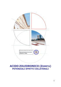 ACIDO ZOLEDRONICO (ZOMETA) - Ospedali riuniti di Trieste