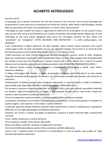Alfabeto Astrologico