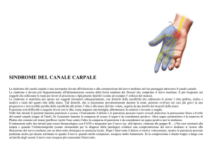 tunnel carpale - Studio Medico Polispecialistico San Francesco