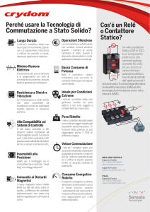 Commutazione a Stato Solido? o Contattore