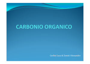 Determinazione del carbonio organico