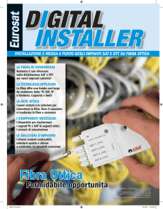 Digital Installer fibra ottica