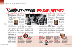 I CINQUANT`ANNI DEL DRAMMA TIBETANO