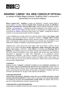 IL 58% DEL MERCATO DELLE LYRICS ONLINE È LEGALE CON