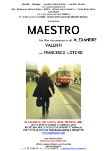 Scarica il pressbook completo di Maestro