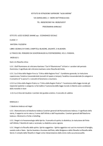programma filosofia