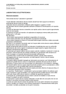 Laboratorio di elettrotecnica