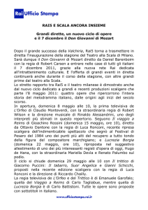 Rai 5 e La Scala