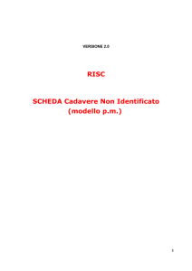scheda risc