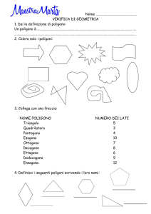 Verifica di Geometria: Poligoni e Perimetro per la Scuola Elementare