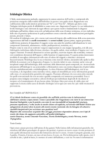 Iridologia olistica - Iridologia Familiare Sistemica