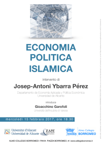 ECONOMIA POLITICA ISLAMICA