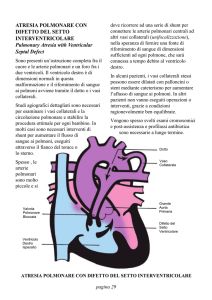 ATRESIA POLMONARE CON DIFETTO DEL SETTO