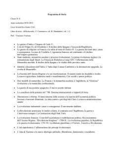 Le guerre d`Italia e l`Impero di Carlo V. • L`età di Filippo