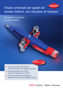 Informazione prodotto Chiave universale per quadri ed