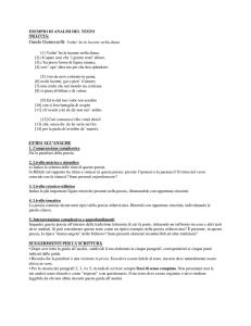ESEMPIO DI ANALISI DEL TESTO TRACCIA Guido Guinizzelli