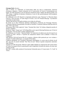 Giuseppe Ratti - Accademia di Musica di Pinerolo