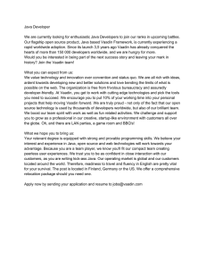 Java Developer We are currently looking for enthusiastic