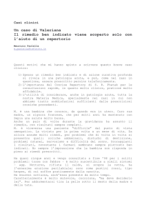 Un caso di Valeriana
