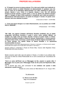 profezie sulla russia