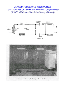SCHEMA ELETTRICO ORIGINALE