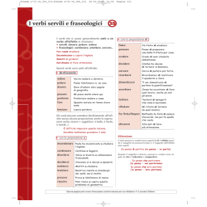 Scheda 35: I verbi servili