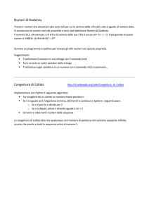 Numeri di Dudeney - Istituto Fermi Polo Montale