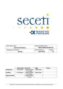 Gestione Firewall - SeceCBI