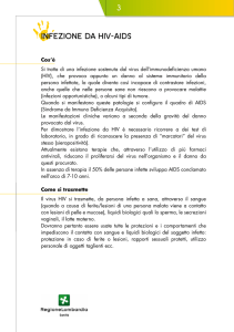 Infezioni da HIV e AIDS
