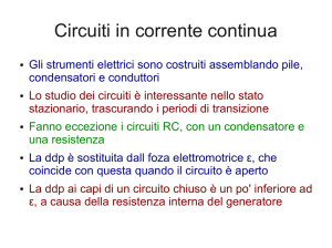 Circuiti in corrente continua