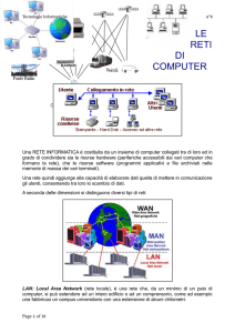 le reti di computer