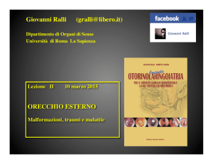 Scarica la lezione - Prof. Giovanni Ralli