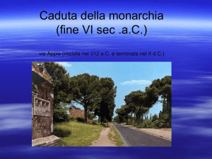 Roma dalla caduta della monarchia alla III guerra