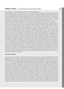 lettura critica |L`interpretazione figurale della realtà