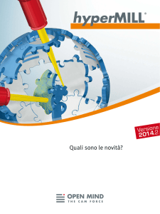 Software CAM: hyperMILL ® Versione 2014.2 | Opuscolo