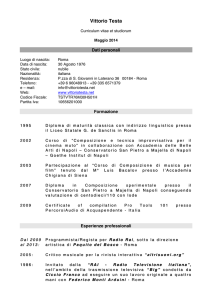 CV VITTORIO TESTA ULTIMA VERSIONEmaggio2014