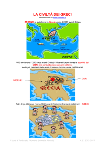 LA CIVILTÀ DEI GRECI