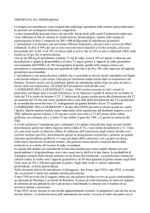 TIREOPATIA DA AMIODARONE La terapia con amiodarone viene