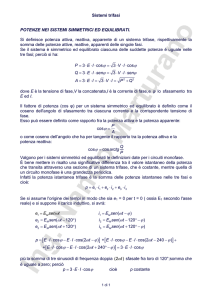 Potenze nei sistemi simmetrici ed equilibrati - Digilander