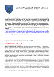 Scarica il programma analitico - Istituto Parentucelli