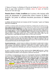 Daniela Dessì e Fabio Armiliato per la prima volta insieme sulla