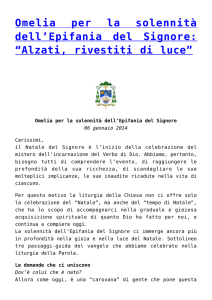 Alzati, rivestiti di luce