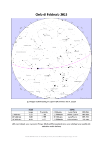 Cielo di Febbraio 2015