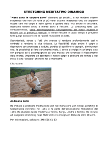 stretching meditativo dinamico